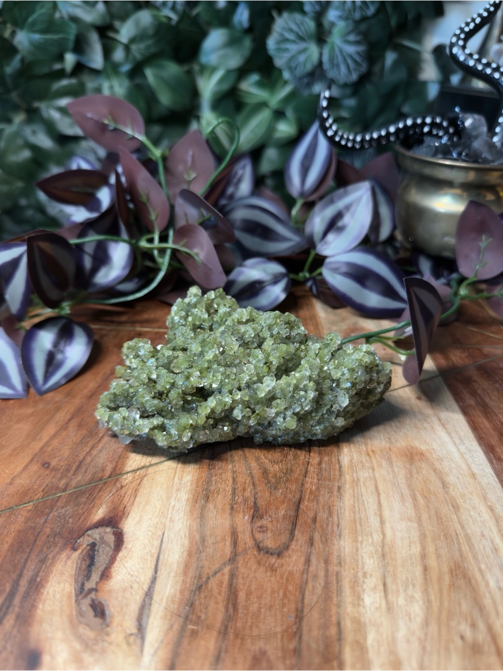 Fairy Forest Quartz (Epidote + Quartz)